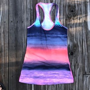 Cool racerback beach print